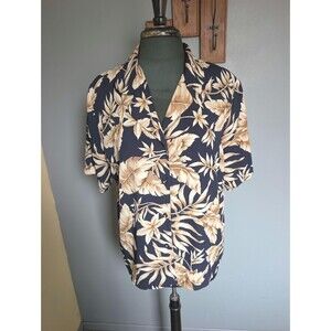 Vintage Hawaiian Shirt, Retro Lightweight Top